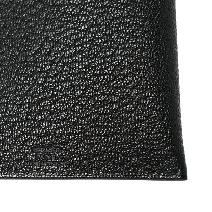 Hermes Chevre Mysore Tarmac PM Passport Holder Black 6 of 8