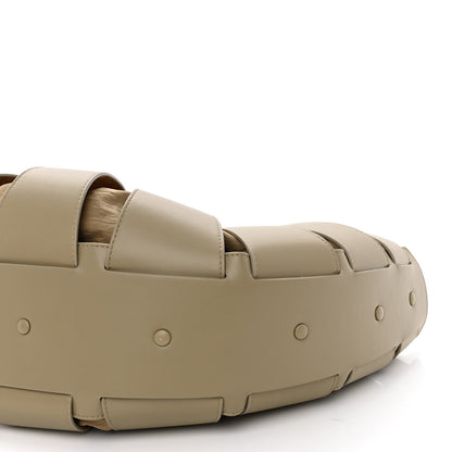 Bottega Veneta French Calfskin Shell Bag Taupe 11 of 11