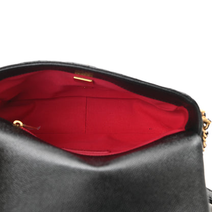 Chanel Shiny Caviar Quilted Small Chain Melody Flap Black 5 of 10