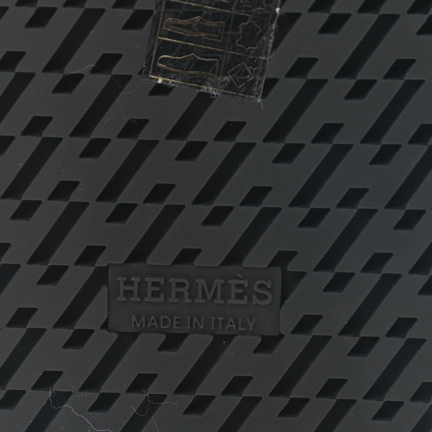 Hermes Calfskin Womens Chypre Sandals 38 Black 6 of 8