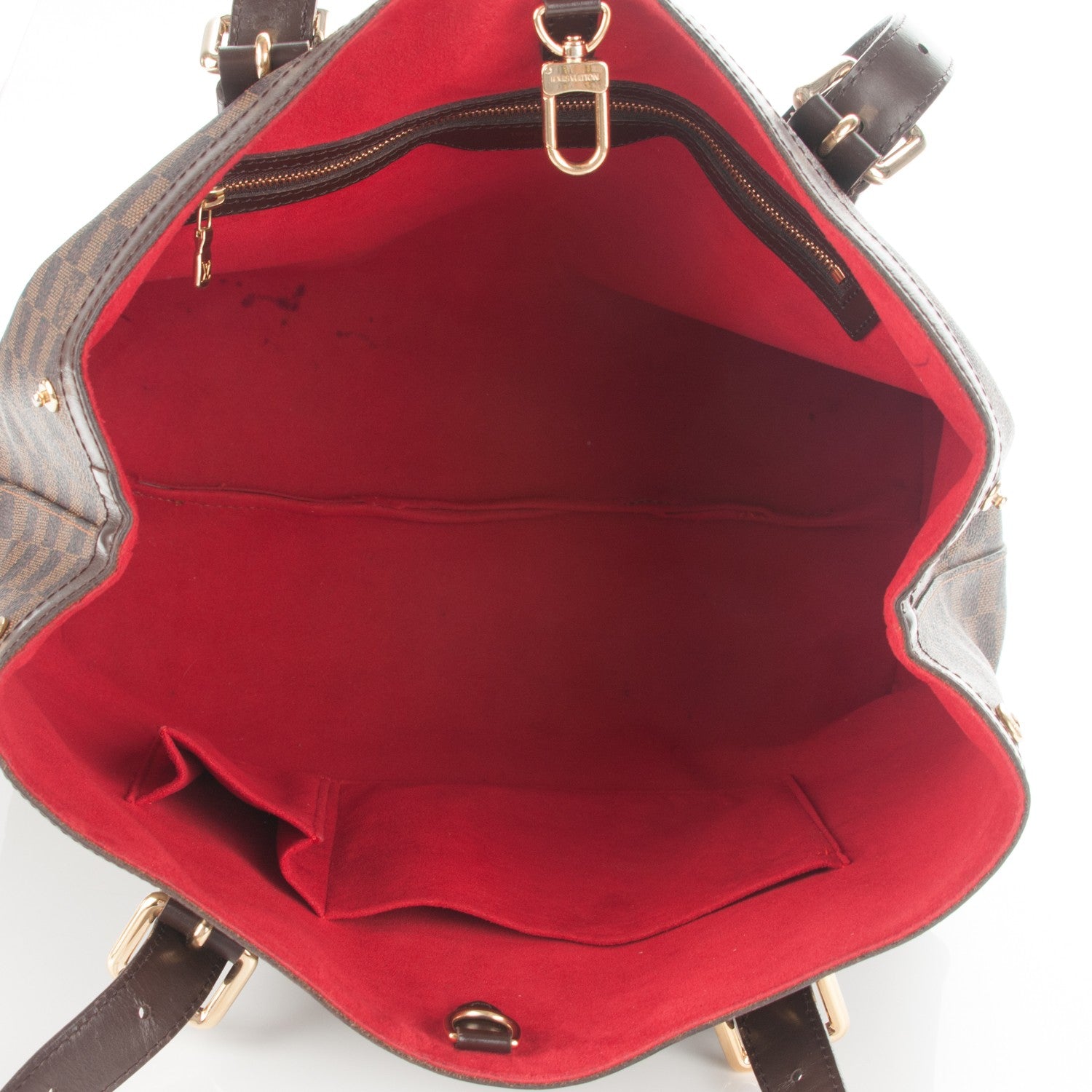 Louis Vuitton Damier Ebene Hampstead MM 7 of 11