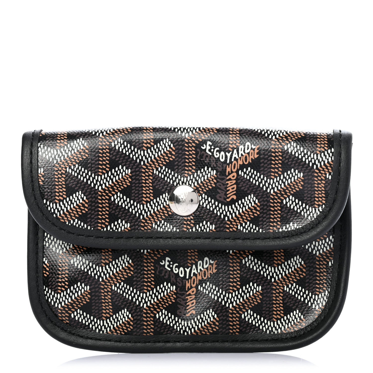 Goyard Goyardine Mini Anjou Pouch Black 1 of 6
