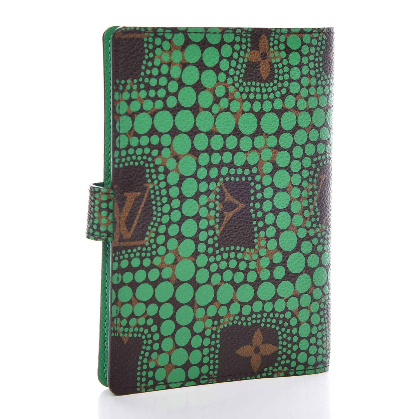 Monogram Kusama Town Small Ring Agenda Green