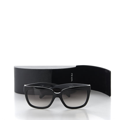 Prada Square Sunglasses SPR 07P Black 14 of 14