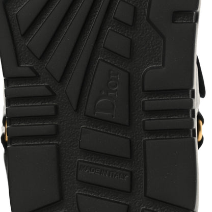 Christian Dior Lambskin Dioract Sandals 39 Black 6 of 9