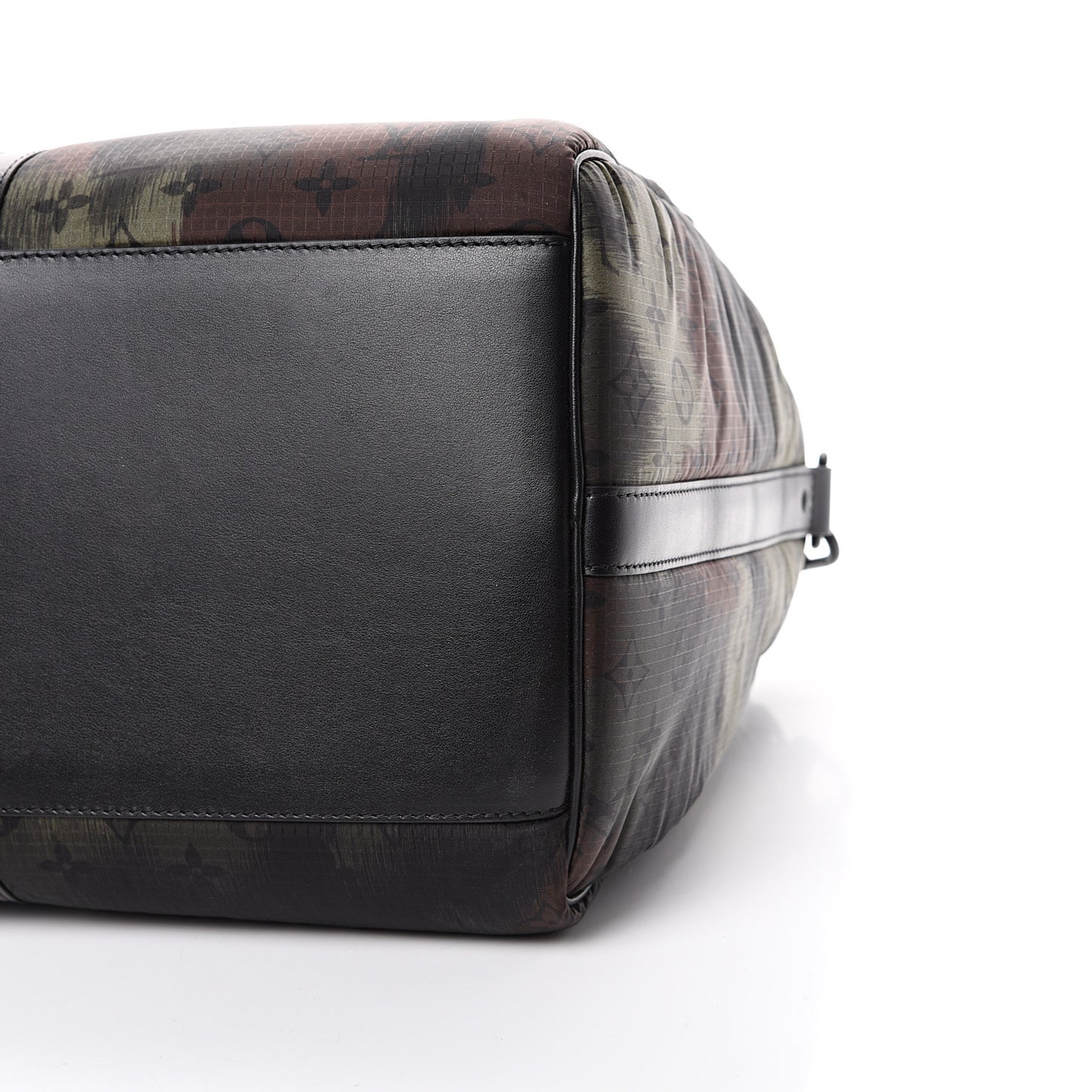 Nylon Monogram Camouflage Keepall Bandouliere 50 Kaki