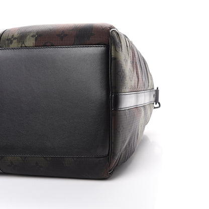 Louis Vuitton Nylon Monogram Camouflage Keepall Bandouliere 50 Kaki 10 of 11
