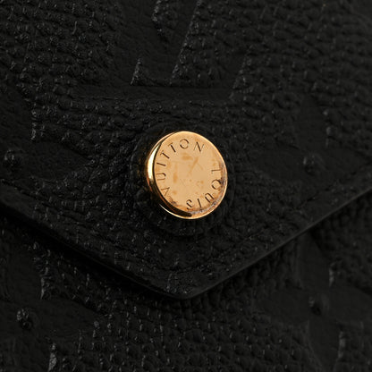 Louis Vuitton Empreinte Zoe Wallet Black 8 of 9