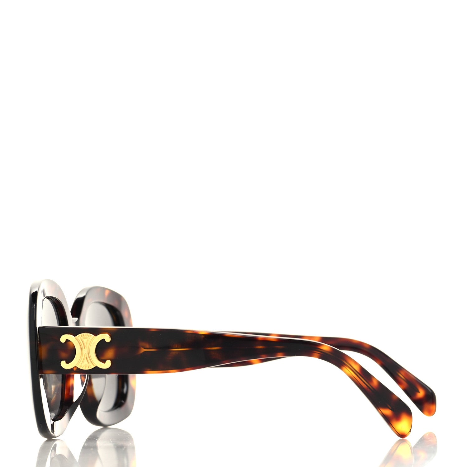 Celine Acetate Triomphe 01 Sunglasses CL40262U Tortoise 4 of 7