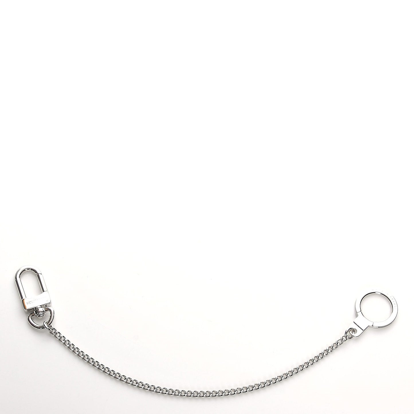 Pochette Extender Key Ring Chain Silver