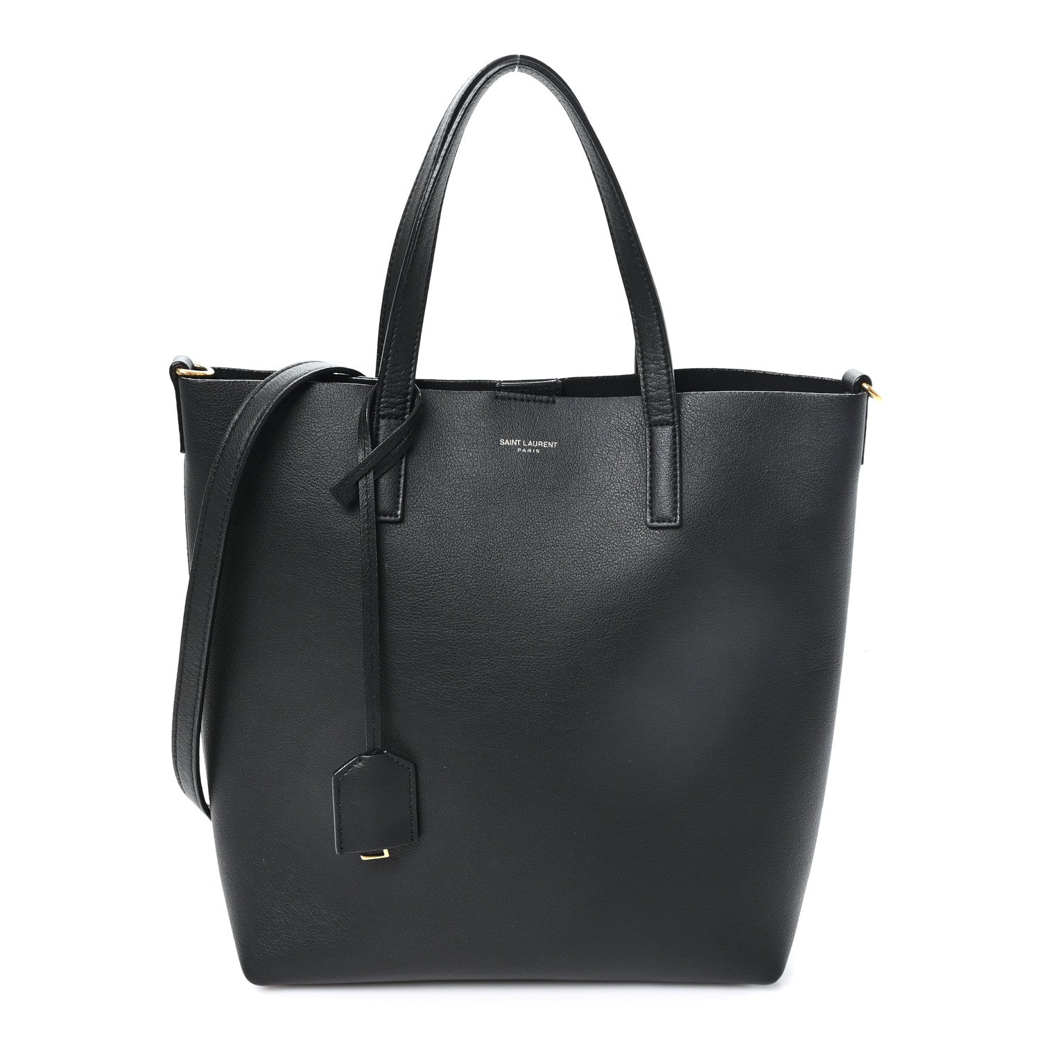 Saint Laurent Calfskin Toy Shopping Tote Black 1 of 13