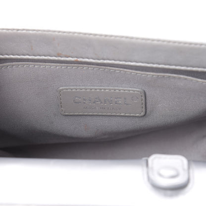 Chanel Metallic Lambskin LED Small Boy Flap Silver 6 of 17