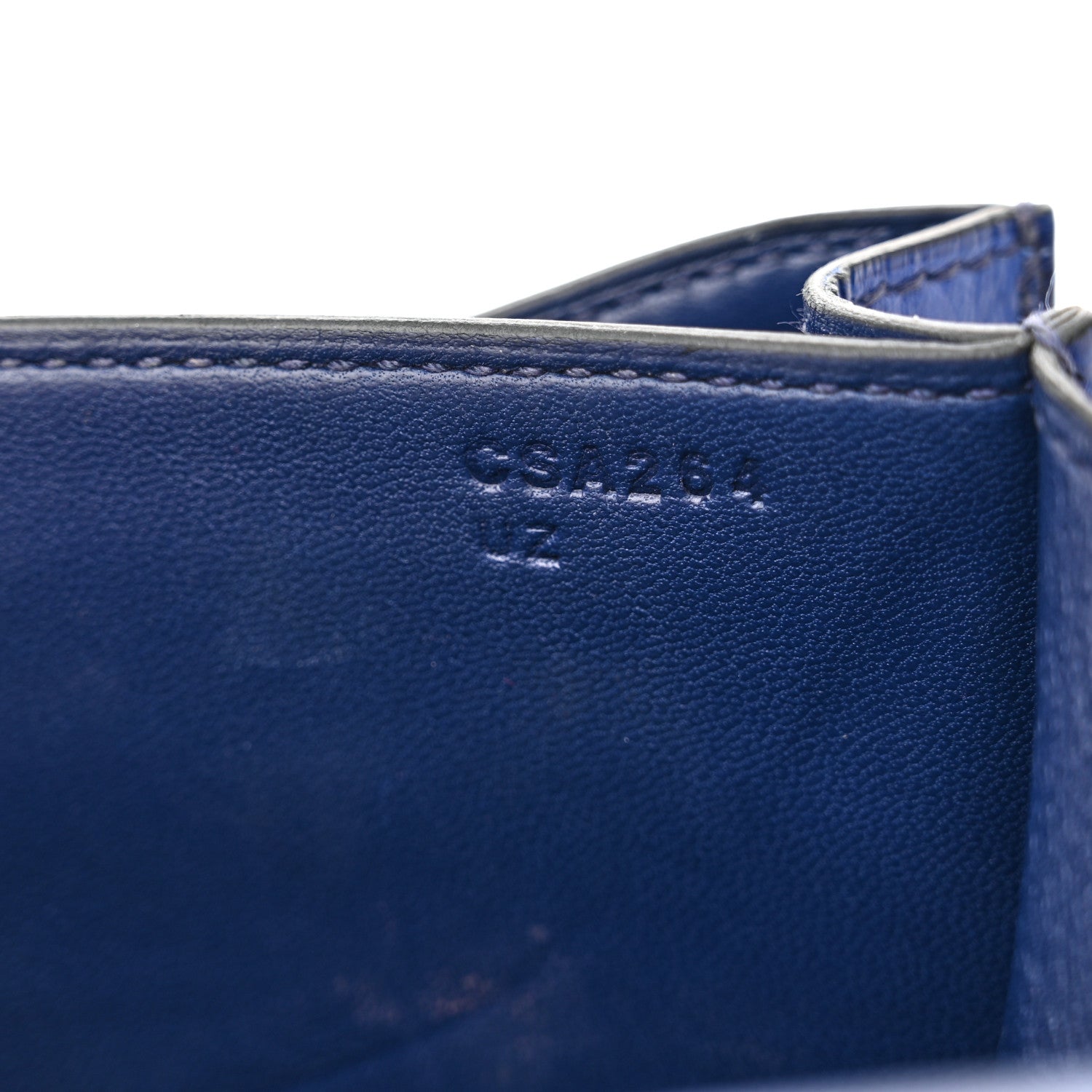 Hermes Ostrich Constance 18 Bleu Saphir 7 of 19