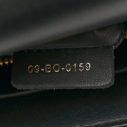 Christian Dior Grained Calfskin 30 Montaigne Flap Bag Black 7 of 11