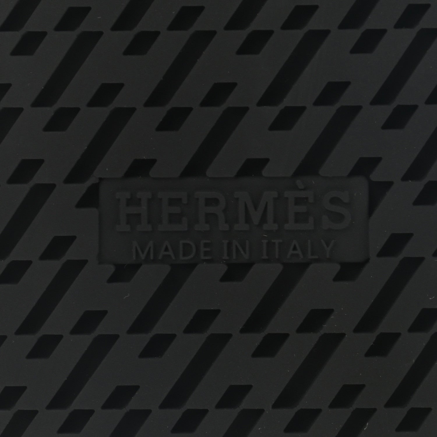 Hermes Calfskin Mens Chypre Sandals 45 Black 8 of 8