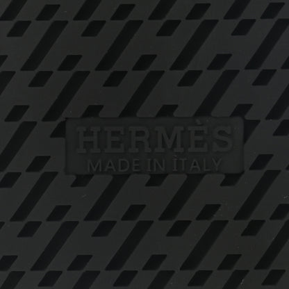 Hermes Calfskin Mens Chypre Sandals 45 Black 8 of 8