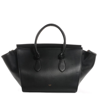 Celine Smooth Calfskin Tie Knot Tote Black 1 of 8