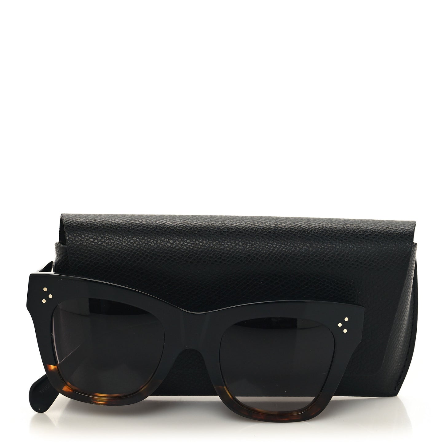 Polarized Acetate Sunglasses CL4004IN Black Havana