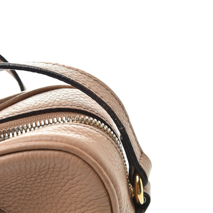 Gucci Pebbled Calfskin Small Soho Disco Bag Rose Beige 13 of 16
