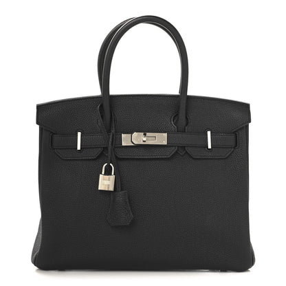 Hermes Togo Birkin 30 Black 1 of 12