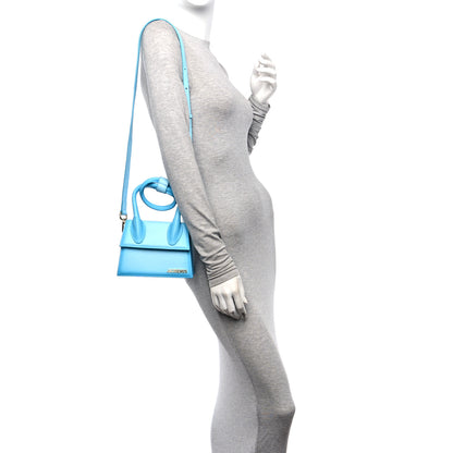 Jacquemus Smooth Calfskin Le Chiquito Noeud Blue 2 of 9