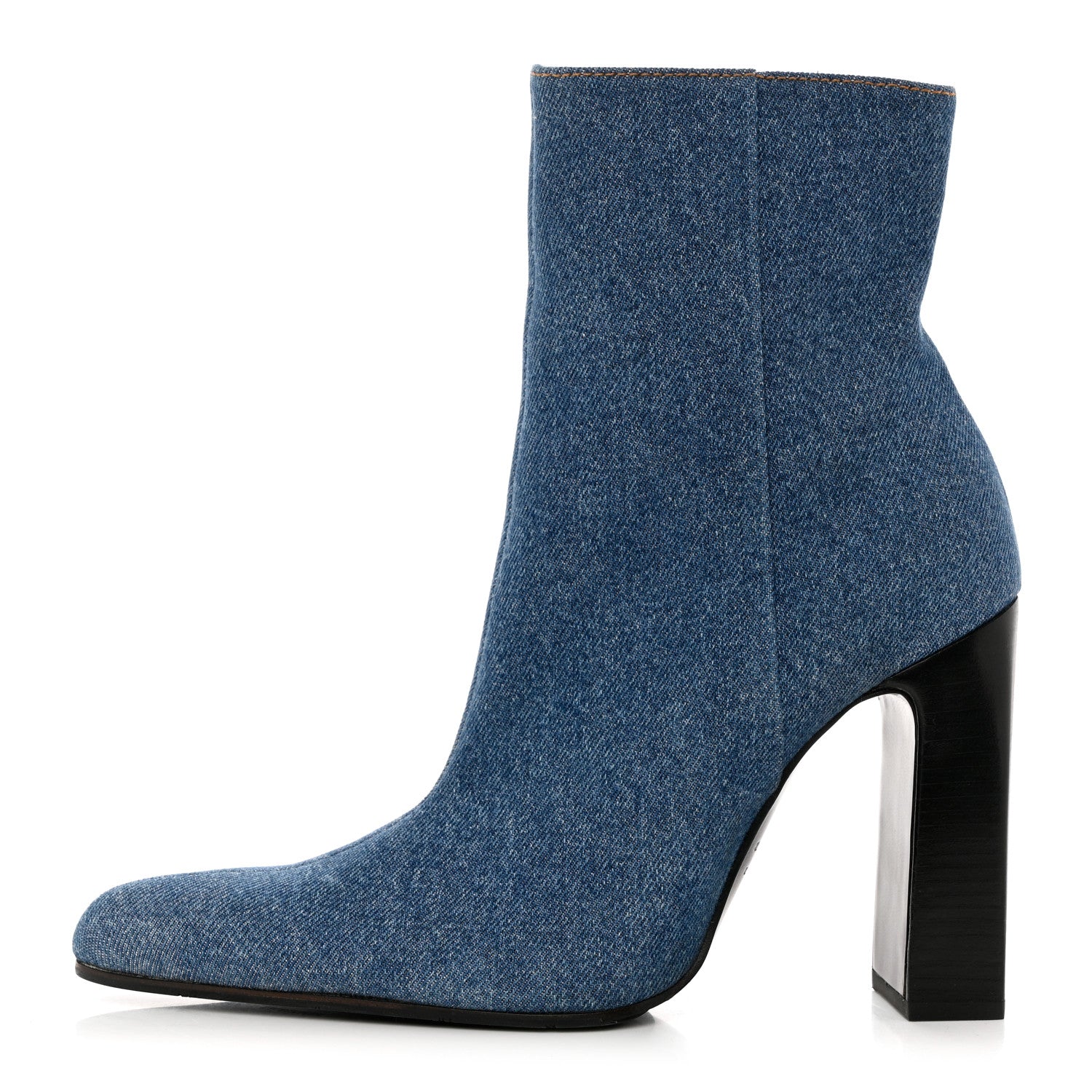 Balenciaga Denim Ankle Boots 39.5 Blue 1 of 10