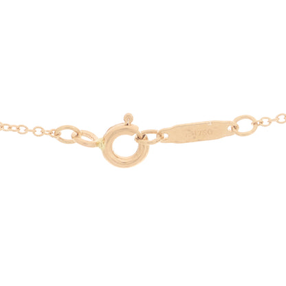 Tiffany 18K Rose Gold Diamond Heart Pendant Necklace 5 of 6