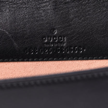Gucci Calfskin Matelasse GG Marmont Mini Bag Black 6 of 11