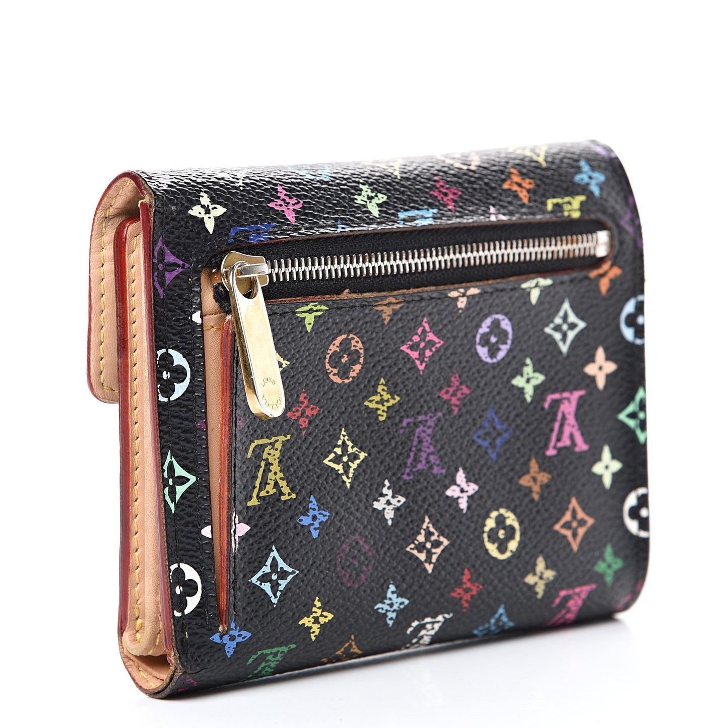 Monogram Multicolor Koala Wallet Black