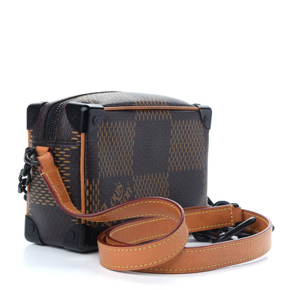 Louis Vuitton X NIGO Giant Damier Ebene Monogram Mini Soft Trunk 3 of 9