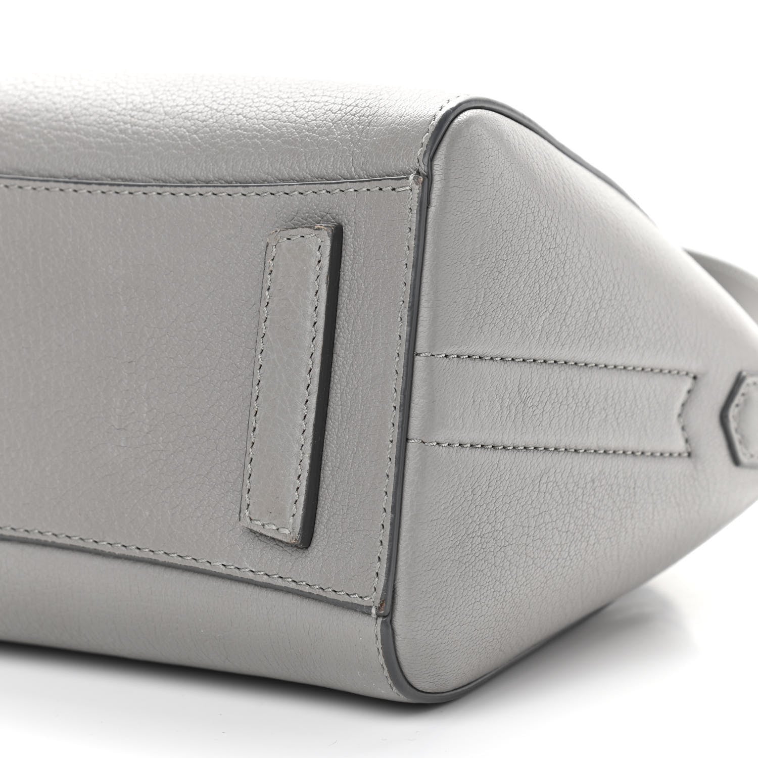 Givenchy Sugar Goatskin Mini Antigona Pearl Grey 10 of 12