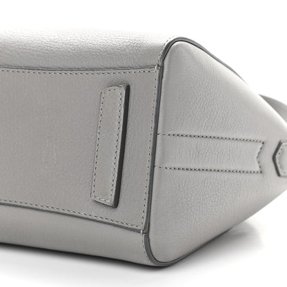 Givenchy Sugar Goatskin Mini Antigona Pearl Grey 10 of 12