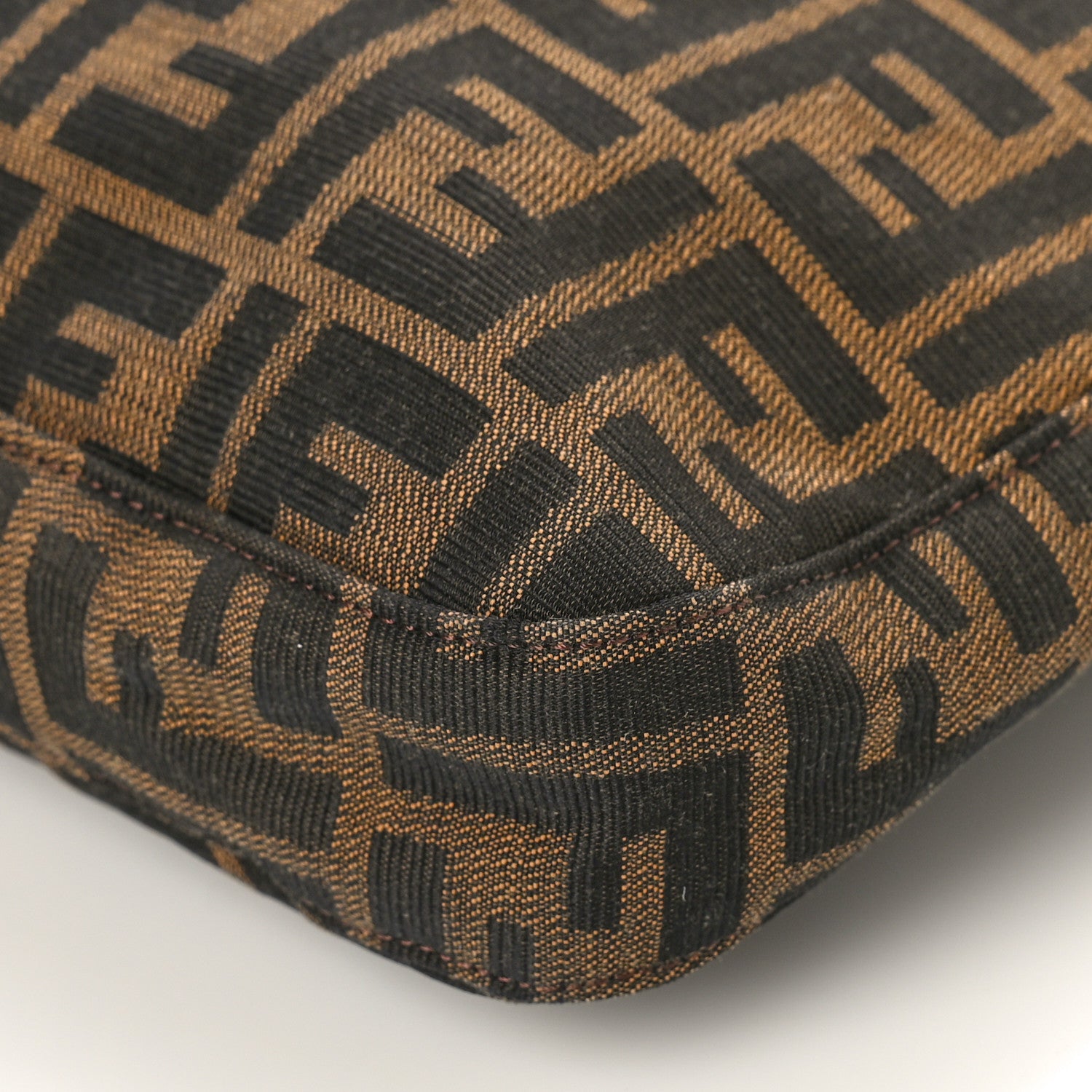 Fendi Zucca Shoulder Bag Tobacco 8 of 8