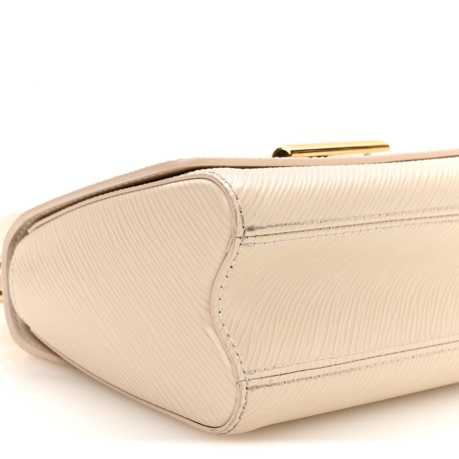 Louis Vuitton Epi Twist Braided Chain Shoulder Bag PM Quartz White 9 of 11