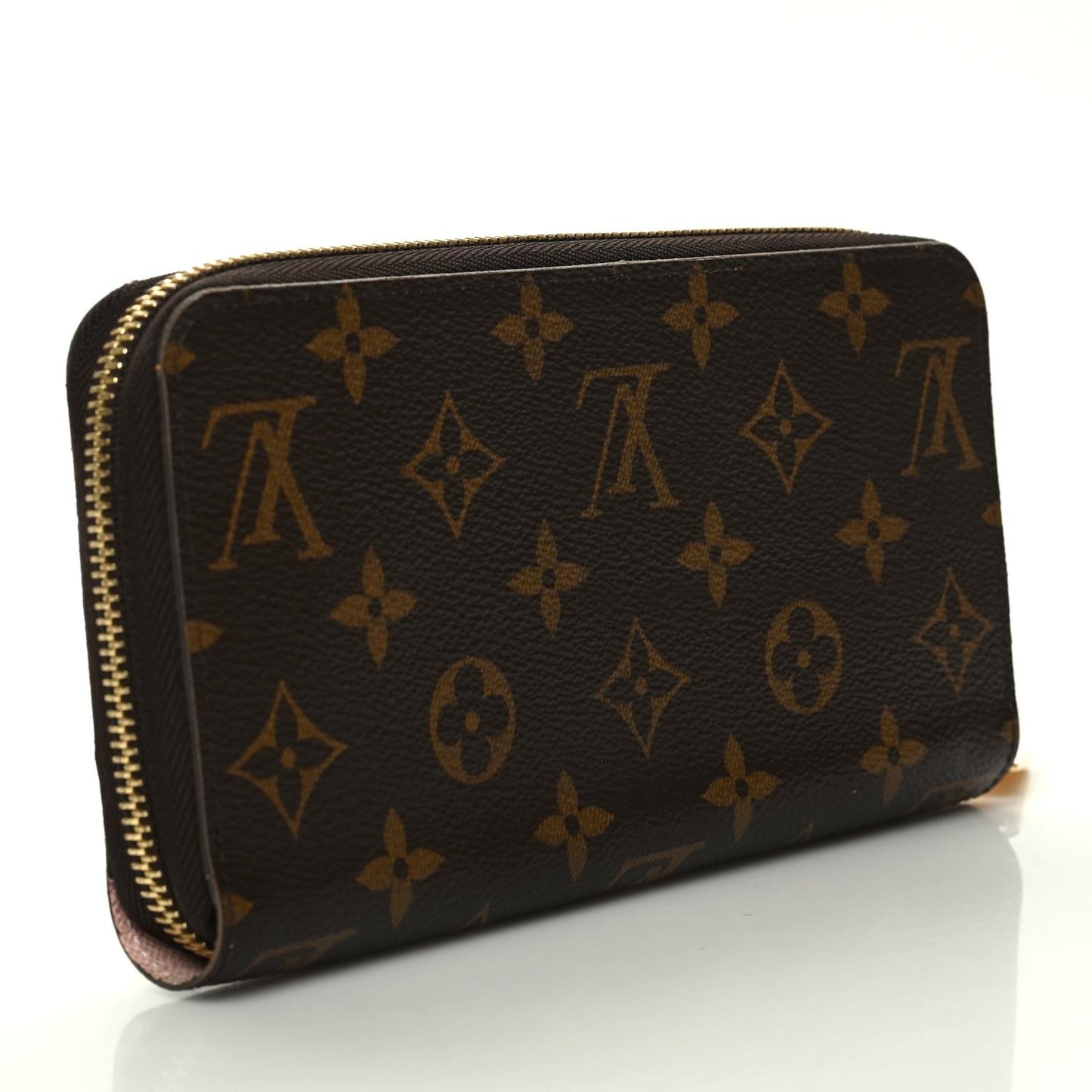 Monogram Zippy Wallet Rose Ballerine