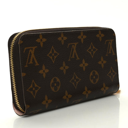 Louis Vuitton Monogram Zippy Wallet Rose Ballerine 3 of 6