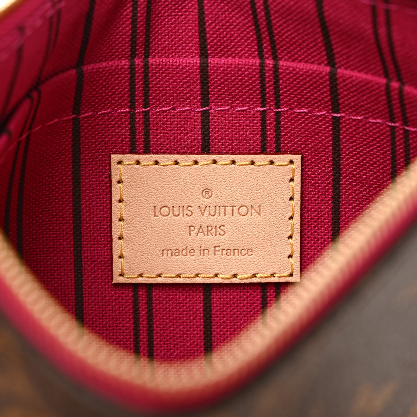 Monogram Neverfull PM Pochette Pivoine