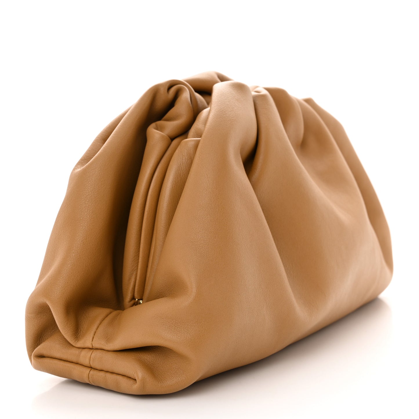 Calfskin Teen Pouch Caramel
