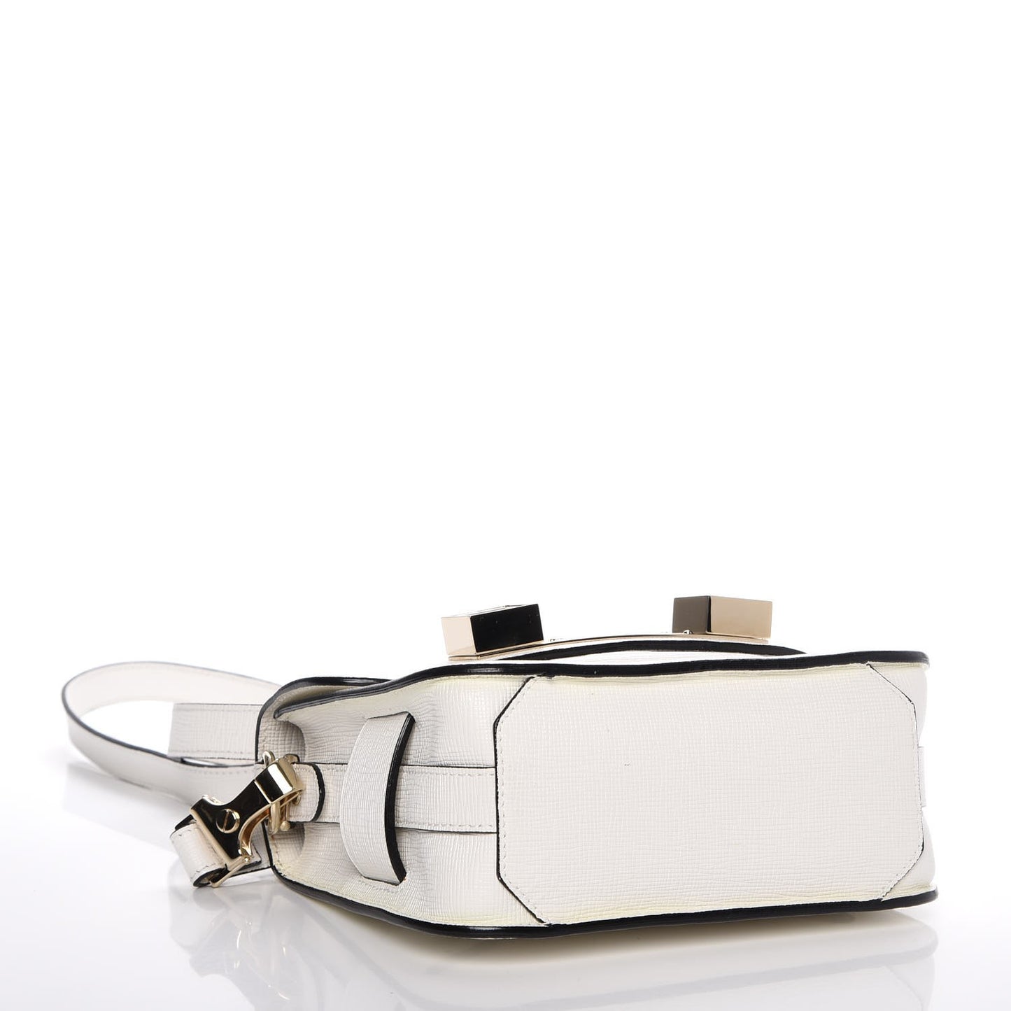 Linosa Calfskin Tiny PS11 Classic Shoulder Bag White