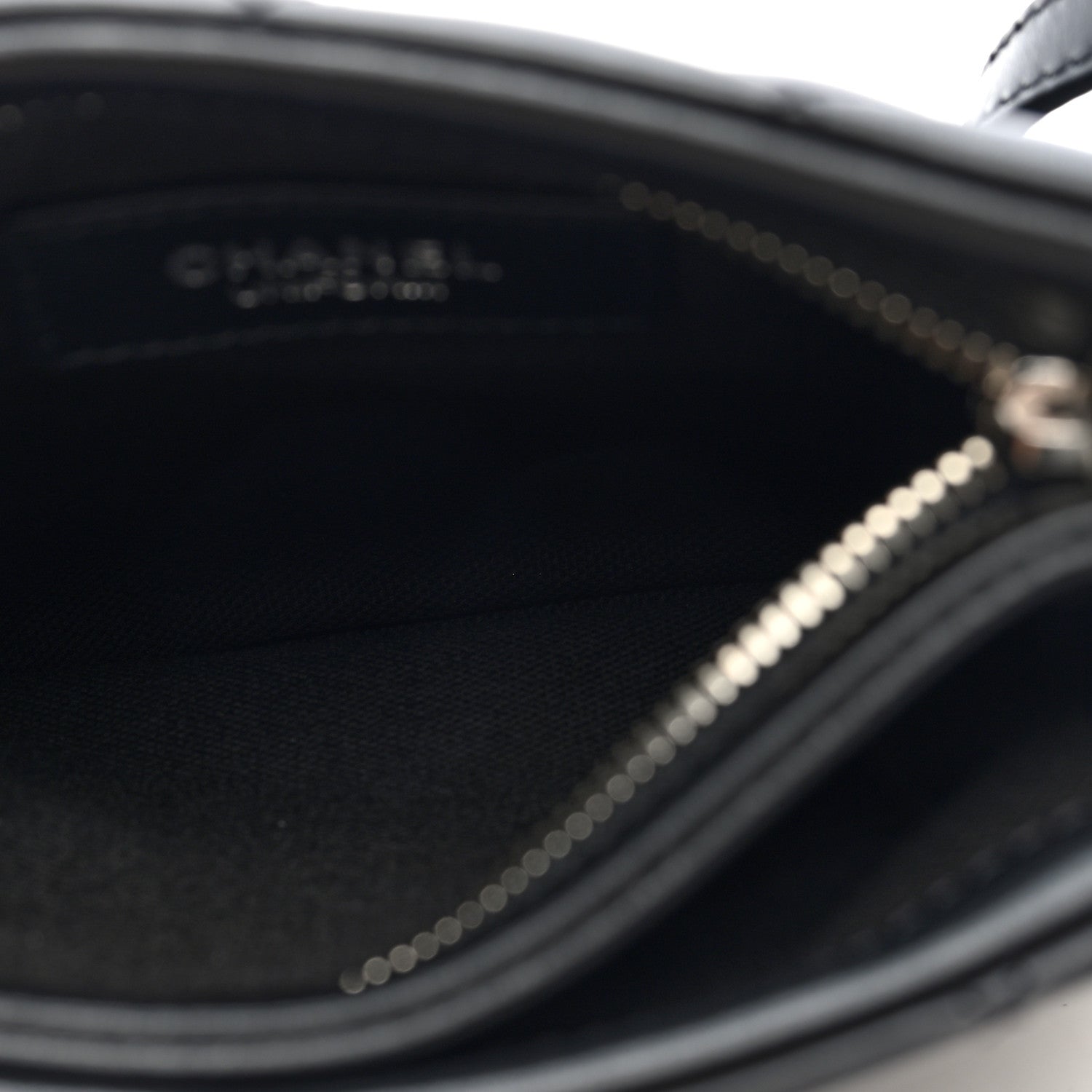 Chanel Lambskin Quilted Crossbody Bag Black 6 of 11