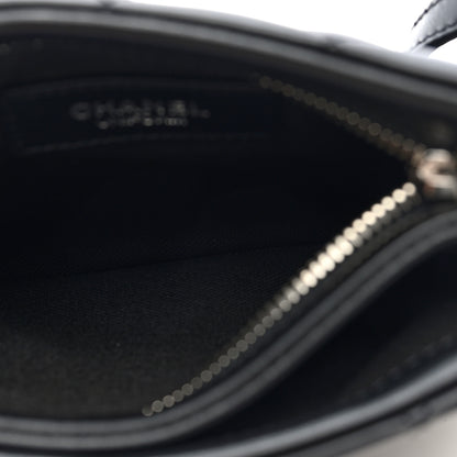 Chanel Lambskin Quilted Crossbody Bag Black 6 of 11