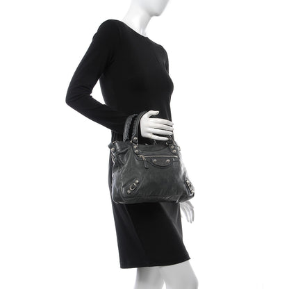 Balenciaga Agneau Giant 12 Silver Hardware Town Anthracite 3 of 10