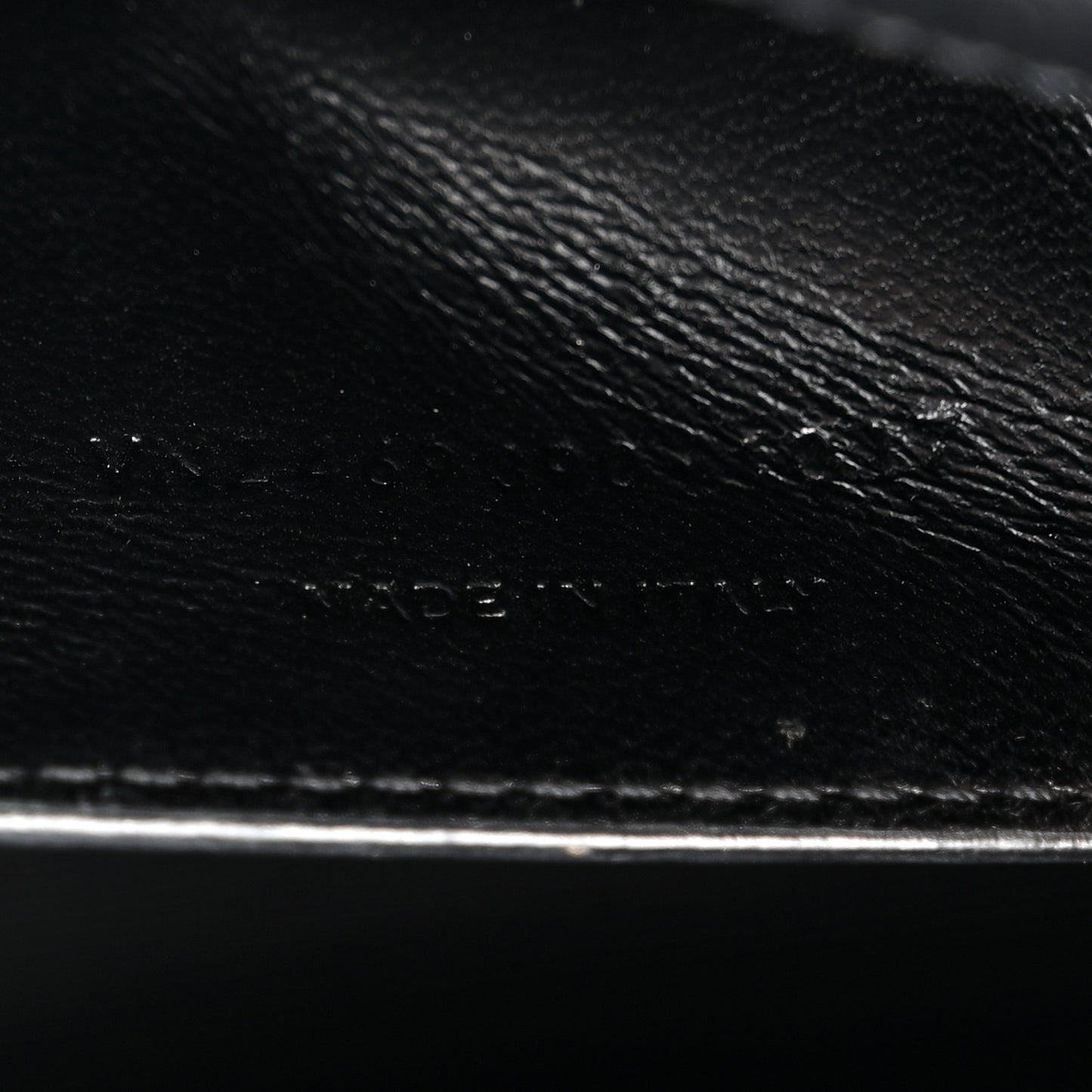 Grain De Poudre Small Monogram Kate Satchel Black
