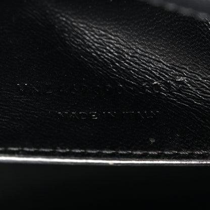 Saint Laurent Grain De Poudre Small Monogram Kate Satchel Black 7 of 10