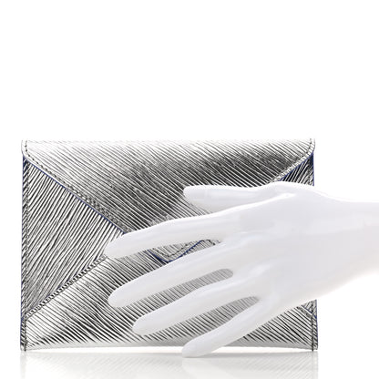 Louis Vuitton Epi Envelope Pouch Platine 2 of 7
