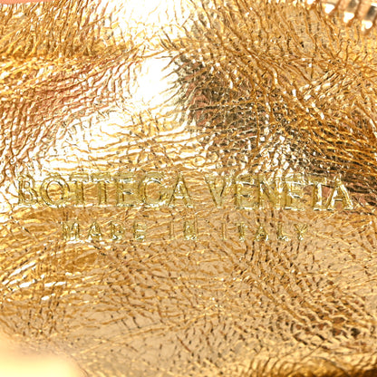 Bottega Veneta Metallic Nappa Intrecciato Mini Jodie Gold 6 of 9