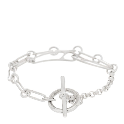 Hermes Sterling Silver Chaine d'Ancre Punk Bracelet ST 2 of 4