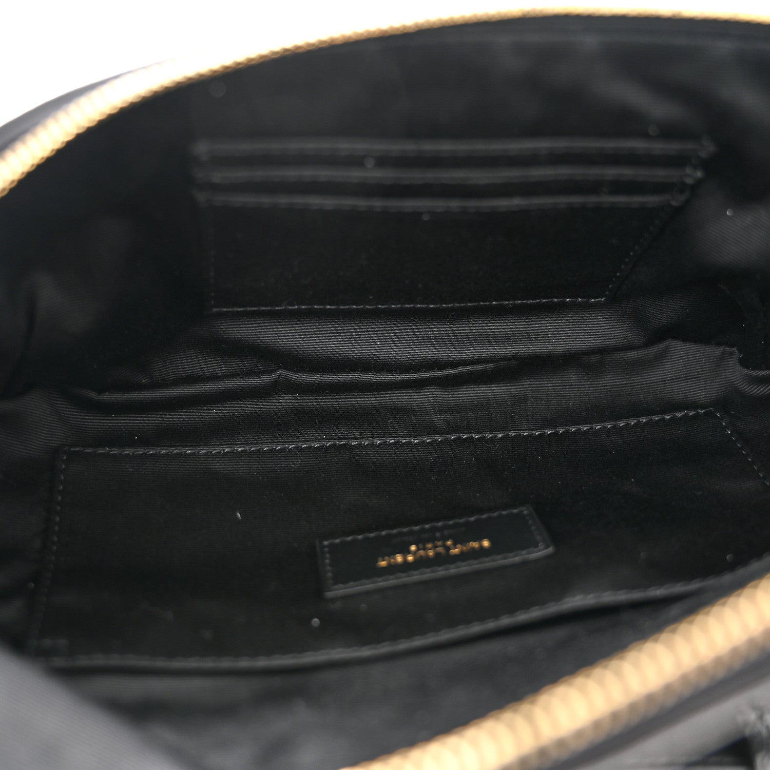 Saint Laurent Grain De Poudre Monogram Belt Bag Black 5 of 12