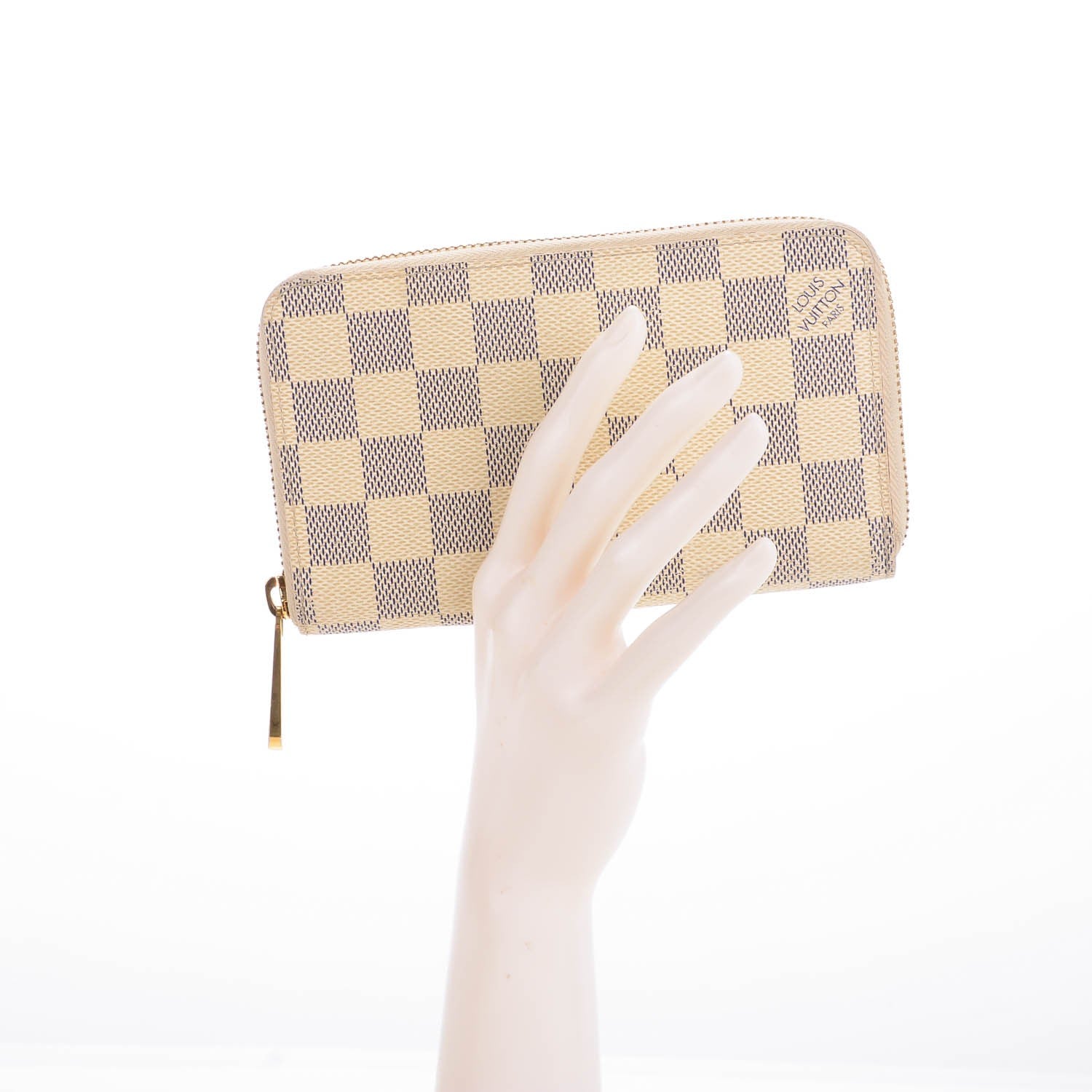 Louis Vuitton Damier Azur Compact Zippy Wallet 2 of 7