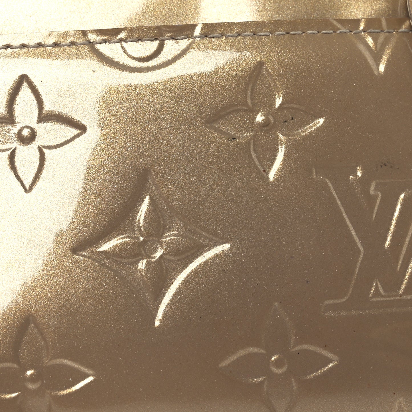 Vernis Key Pouch Beige Poudre
